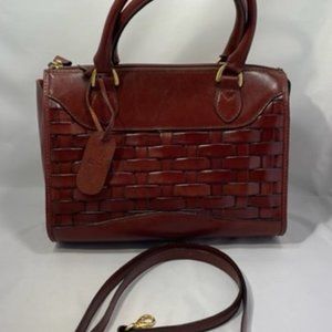 Woven Etienne Aigner Satchel